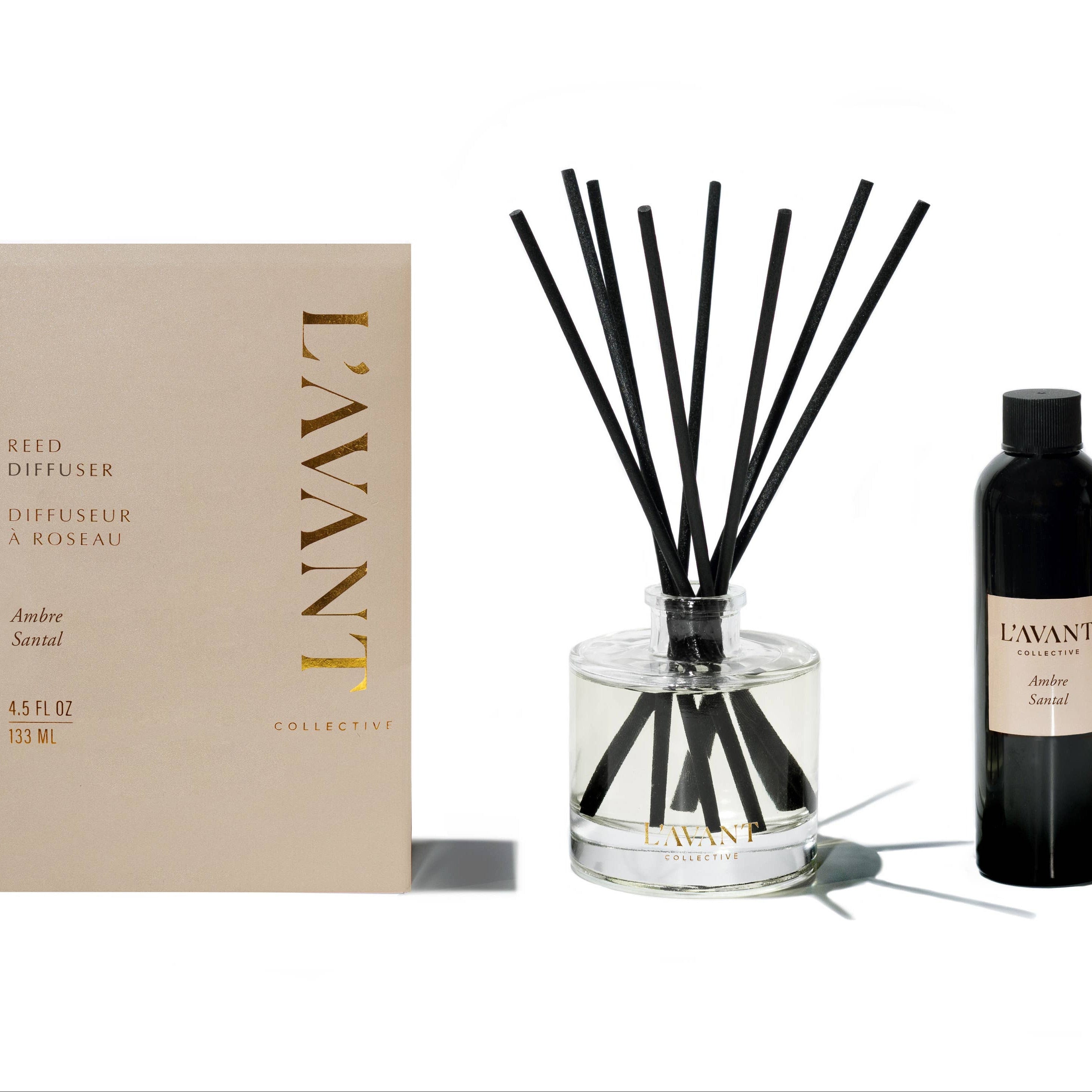 Reed Diffuser - Ambre Santal
