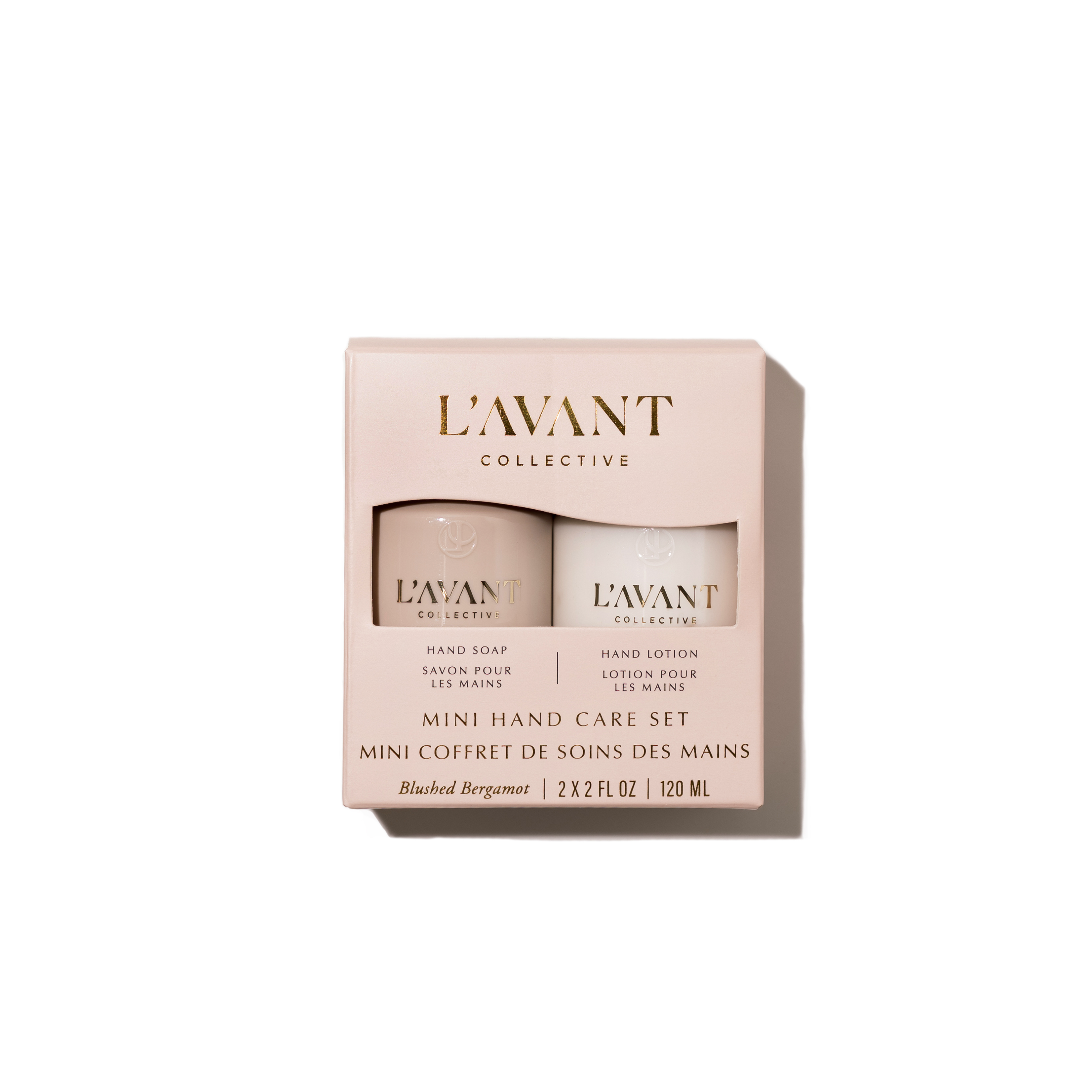 Mini Hand Care Set, Soap + Lotion Blushed Bergamot