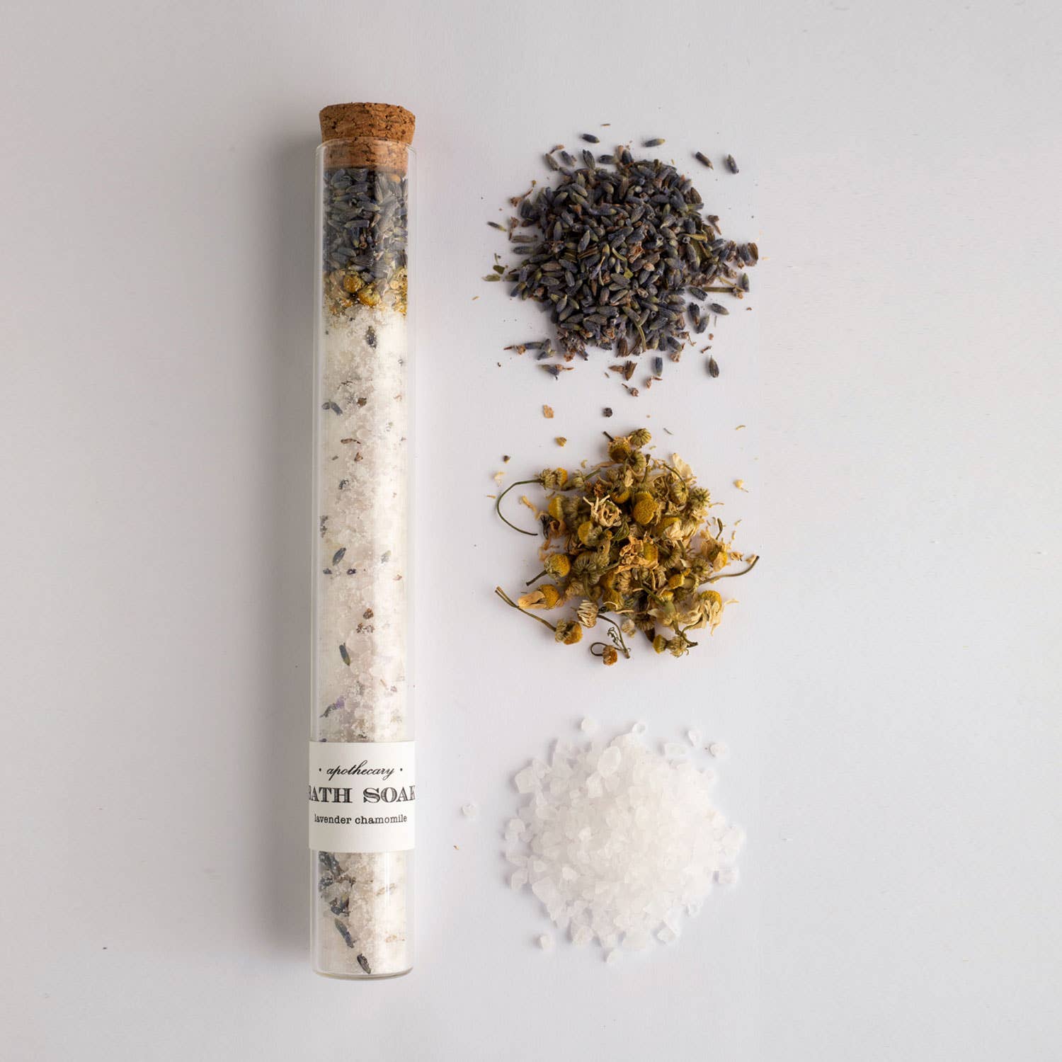 Lavender Chamomile : Bath Soak Tube 