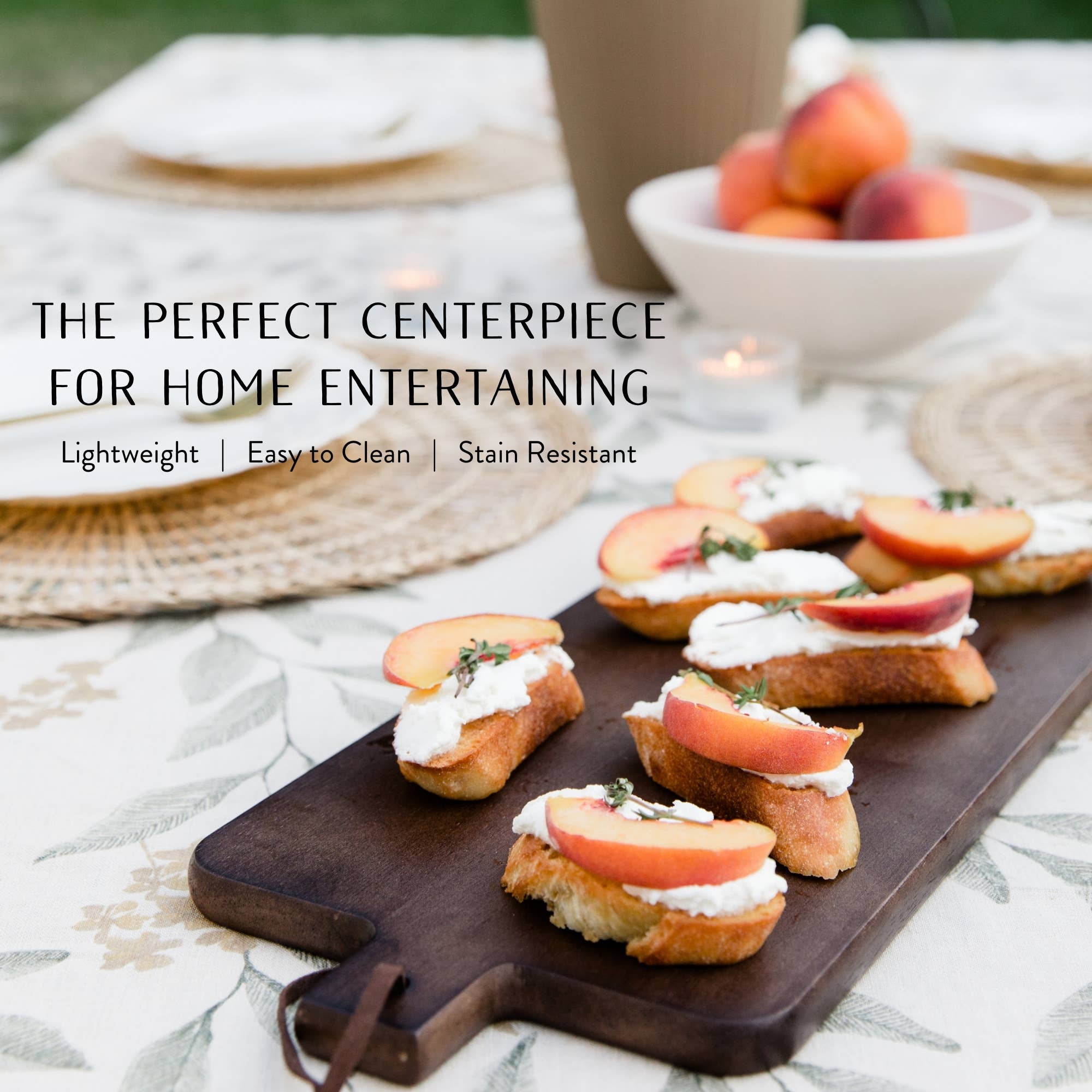 7 Piece Brown Charcuterie Board Gift Set