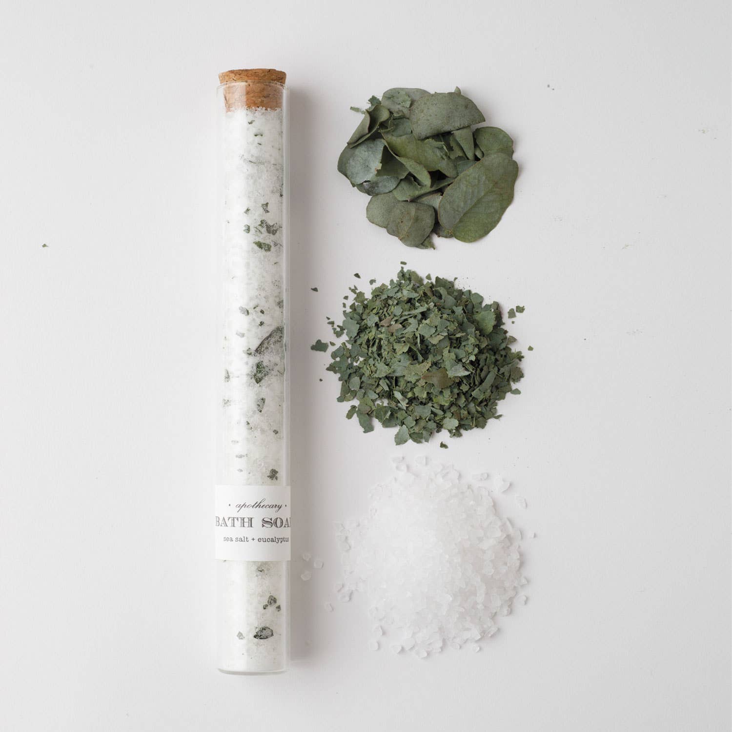 Sea Salt + Eucalyptus : Bath Soak Tube 