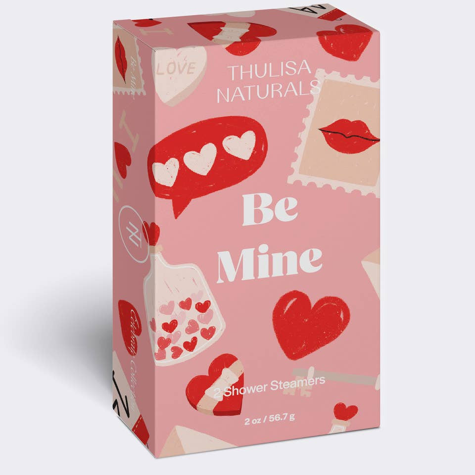 Valentine's Day Gift Shower Steamers | 2 pk Bergamot + Plum