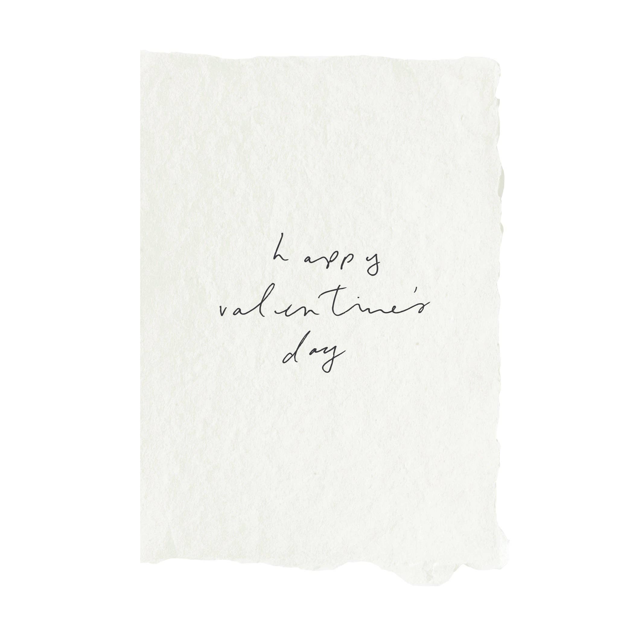 Happy valentine’s day card