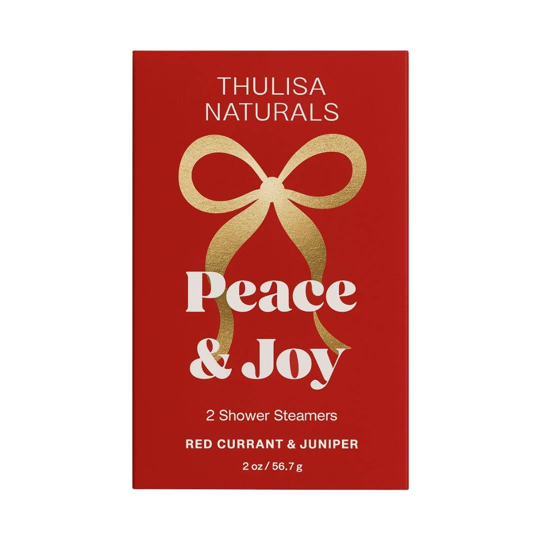 Christmas Red Currant and Juniper Shower Steamers