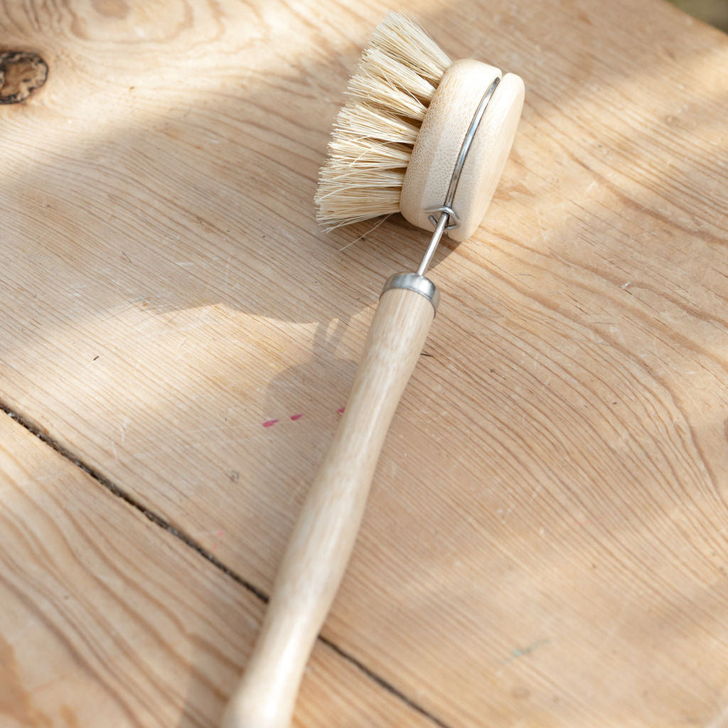 Bamboo Sisal Dish Brush