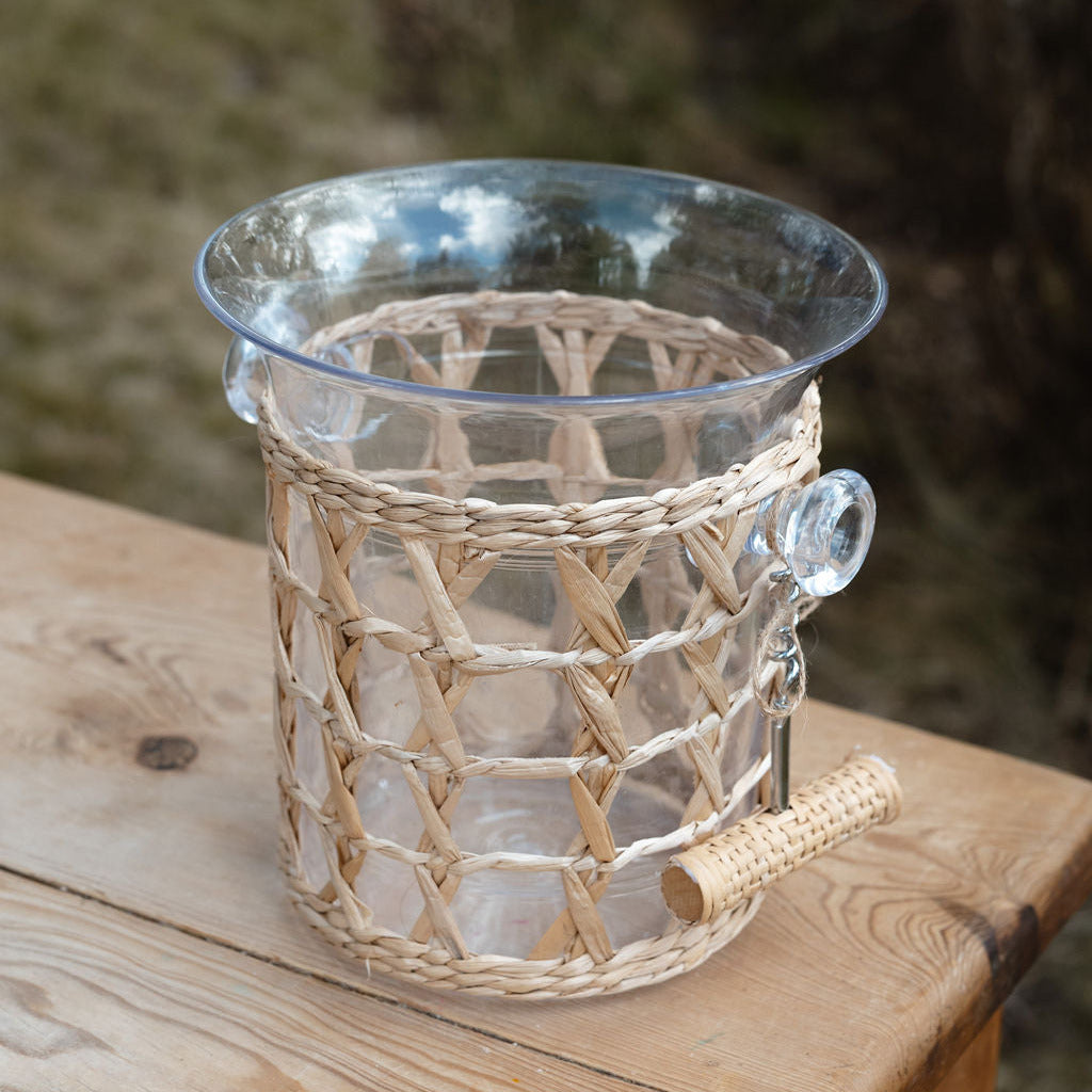 Acrylic Woven Ice Bucket