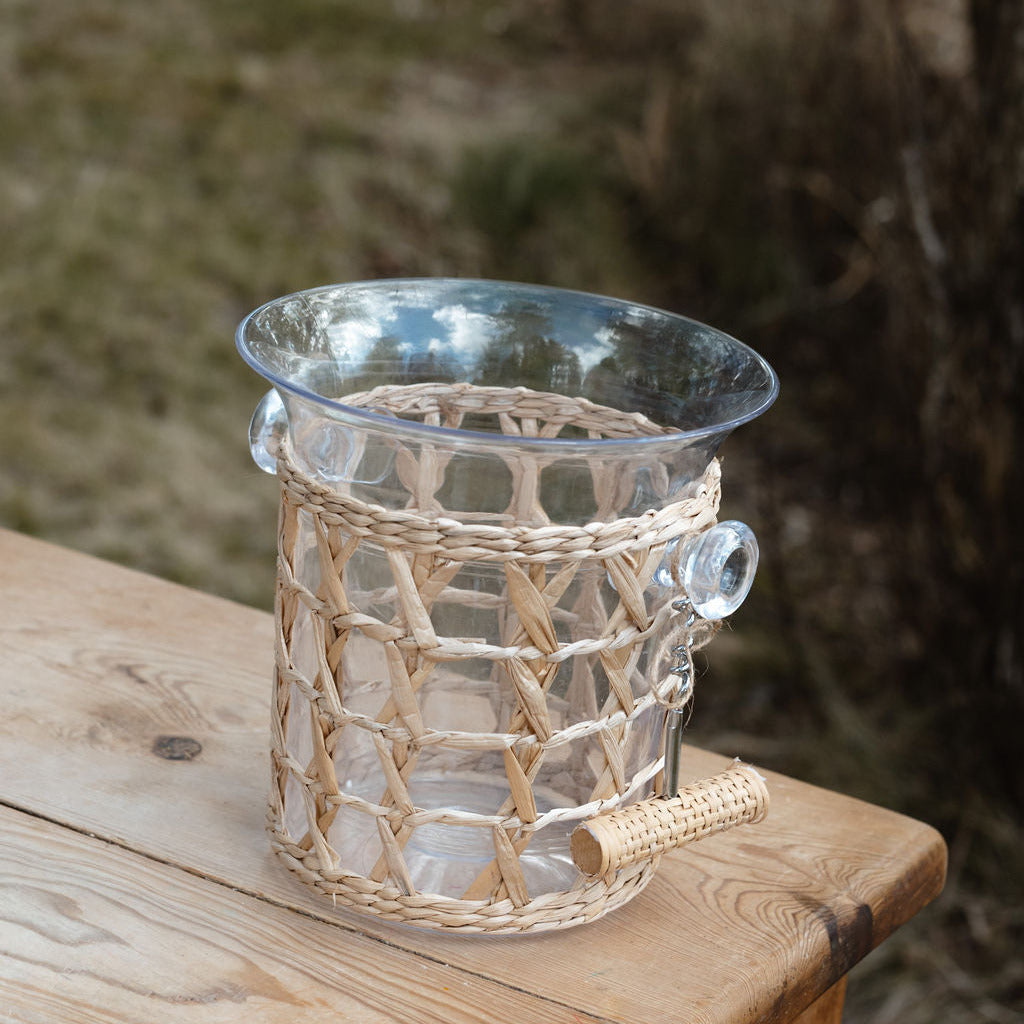 Acrylic Woven Ice Bucket