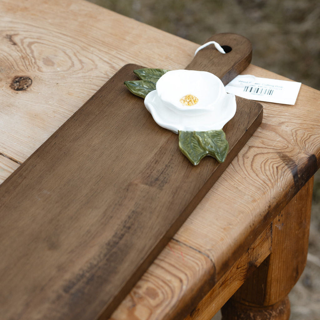 Wood Flower Paddle Board