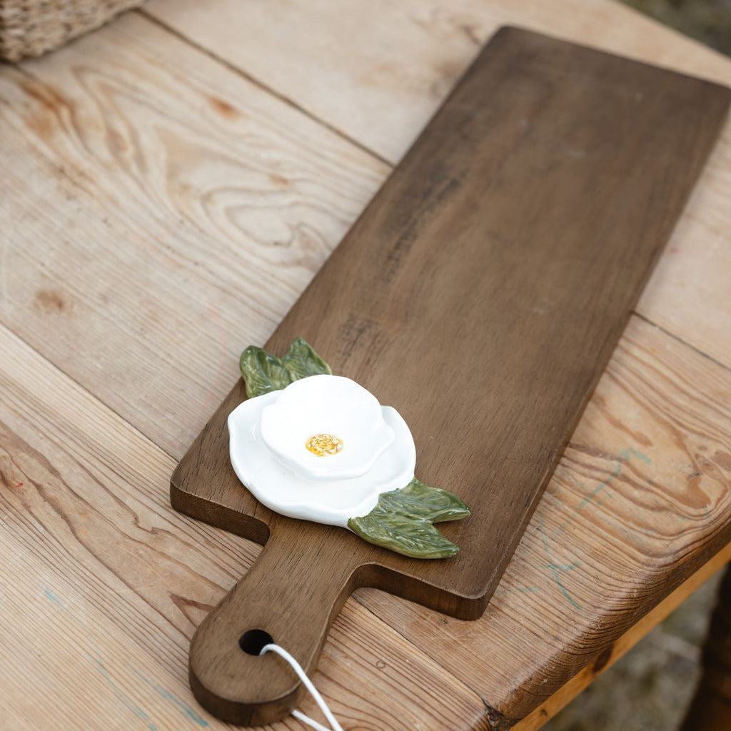 Wood Flower Paddle Board