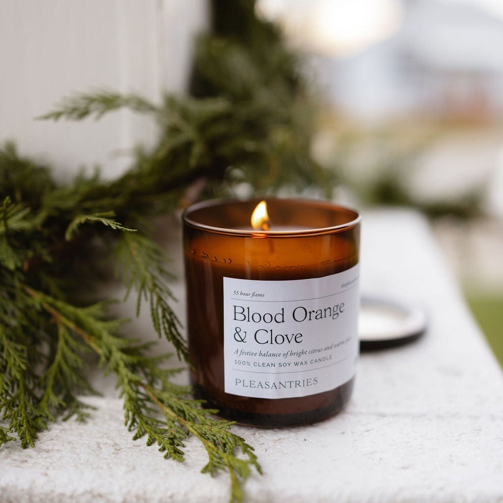 Blood Orange and Clove Candle - 9oz