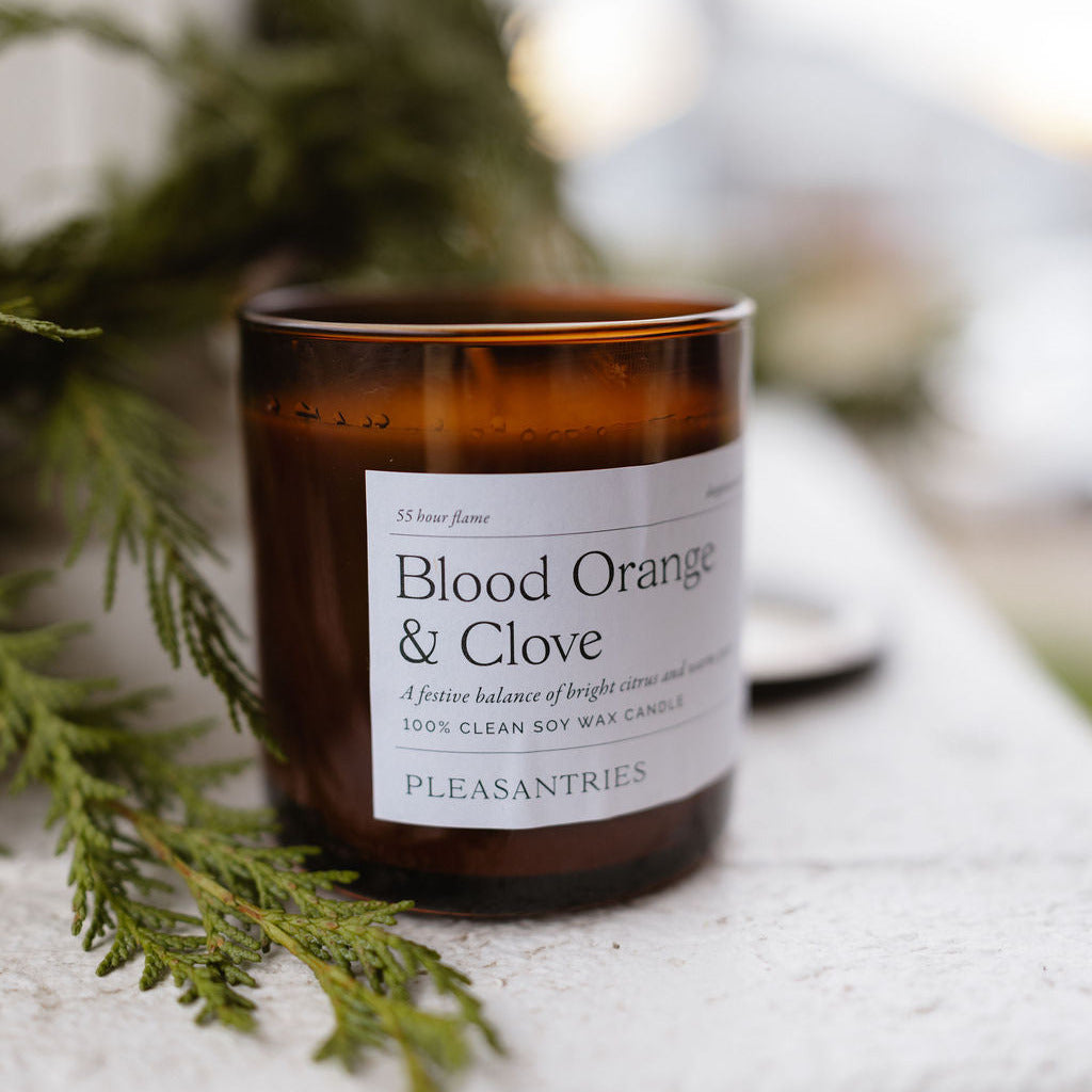 Blood Orange and Clove Candle - 9oz