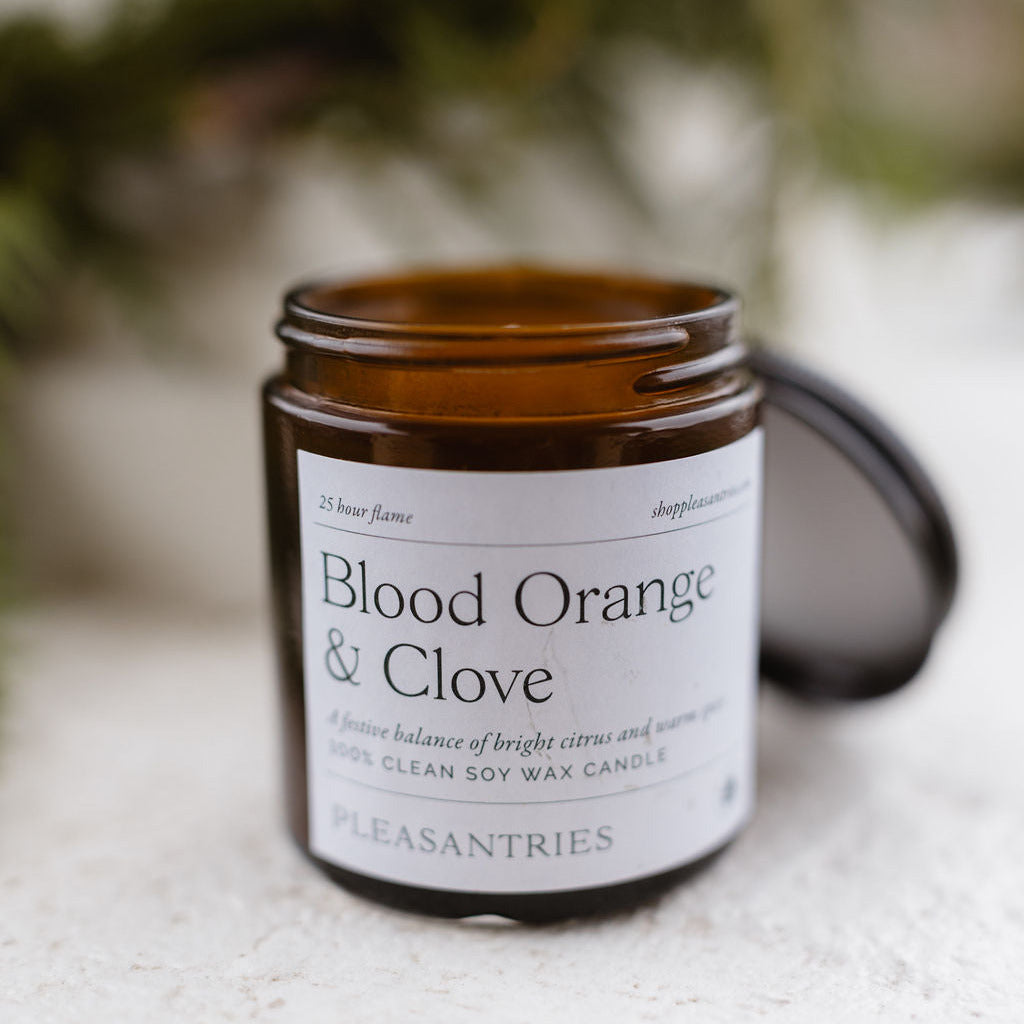 Blood Orange and Clove Candle - 4oz
