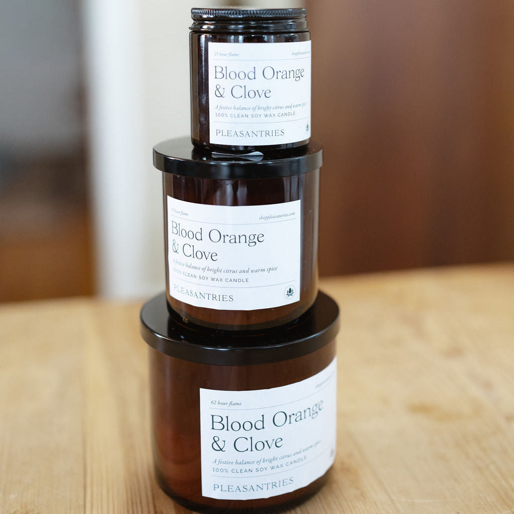 Blood Orange and Clove Candle - 9oz