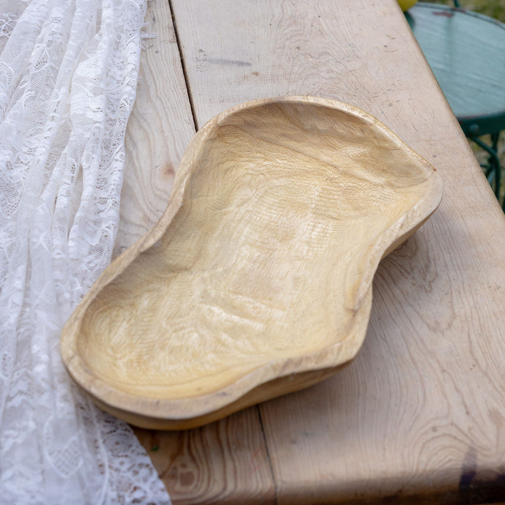Decorative Paulownia Wood Tray
