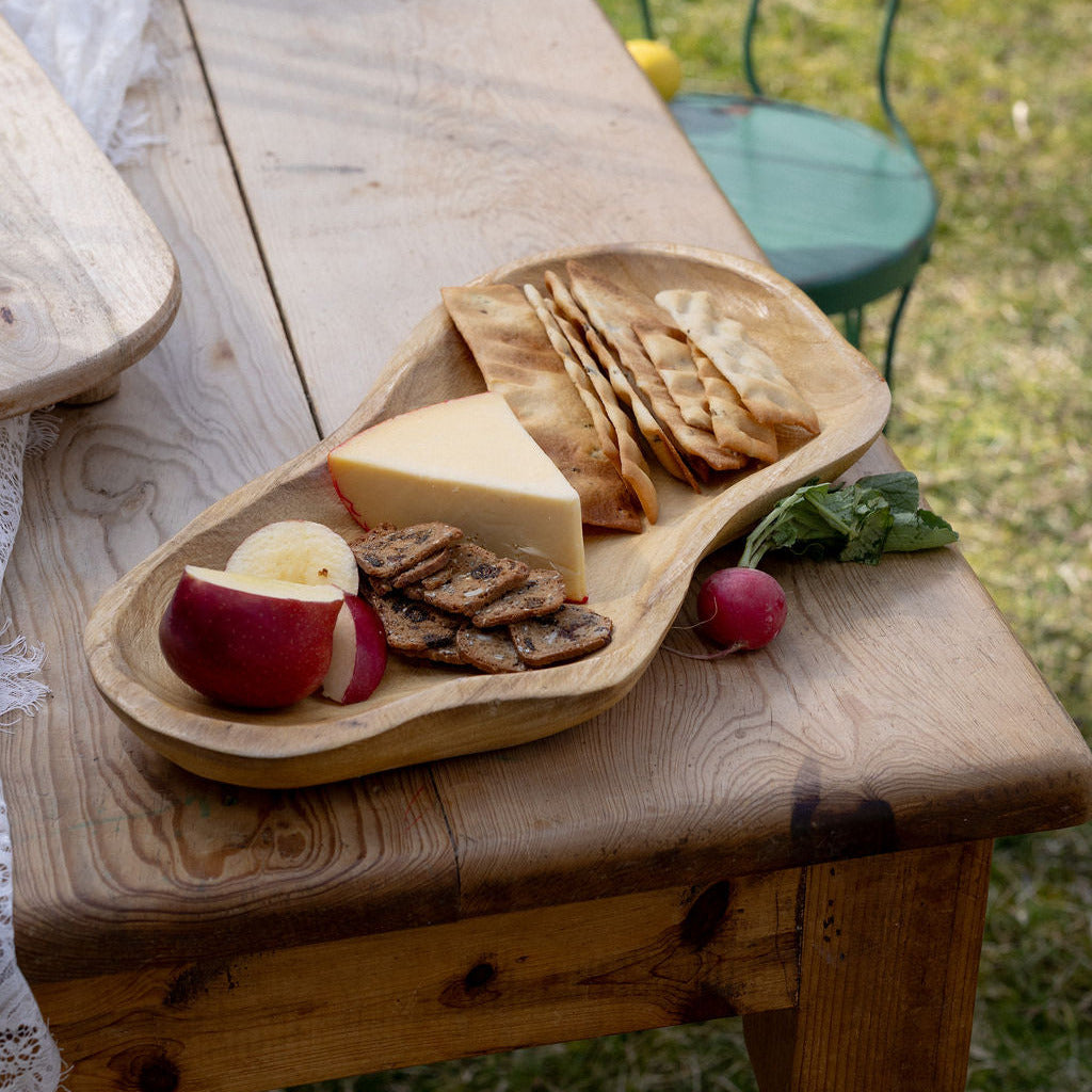 Decorative Paulownia Wood Tray