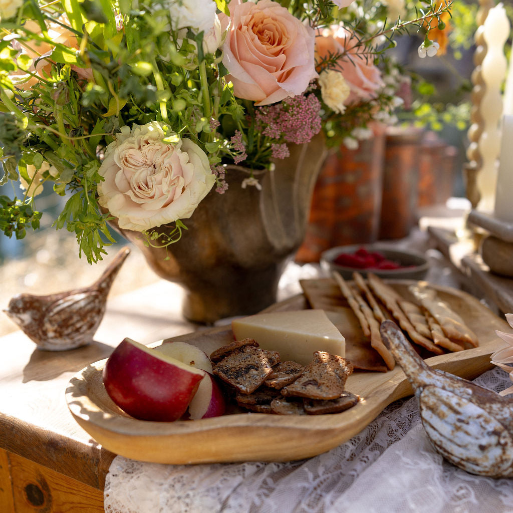 Decorative Paulownia Wood Tray