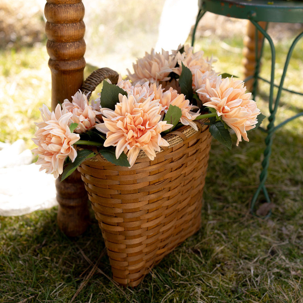 Hanging Basket with Woven Handle