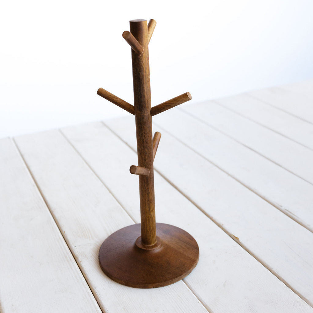 Mango Wood Mug Holder