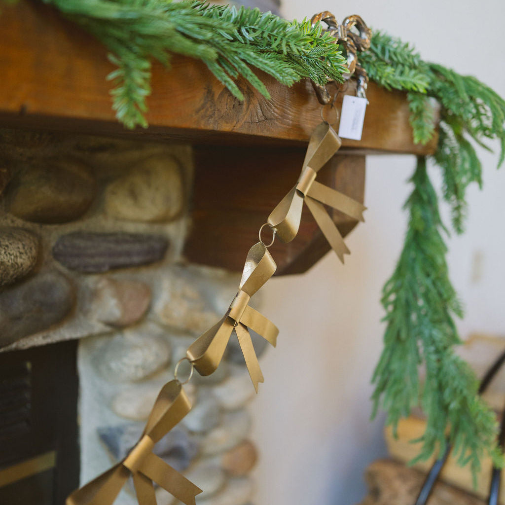 Gilded Bow Garland