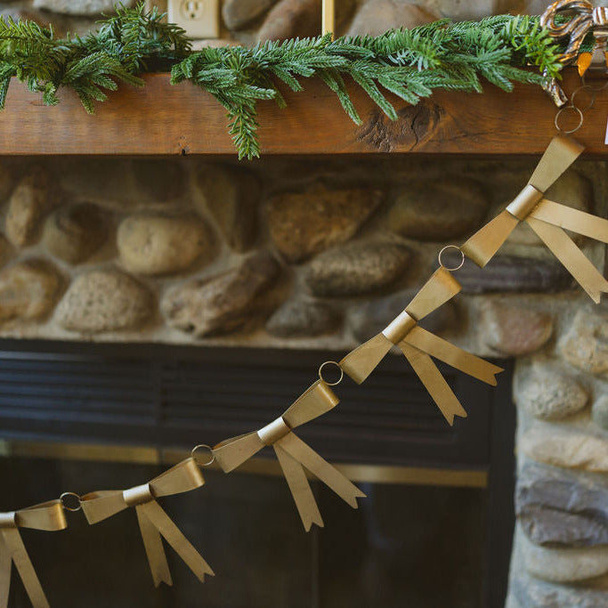 Gilded Bow Garland