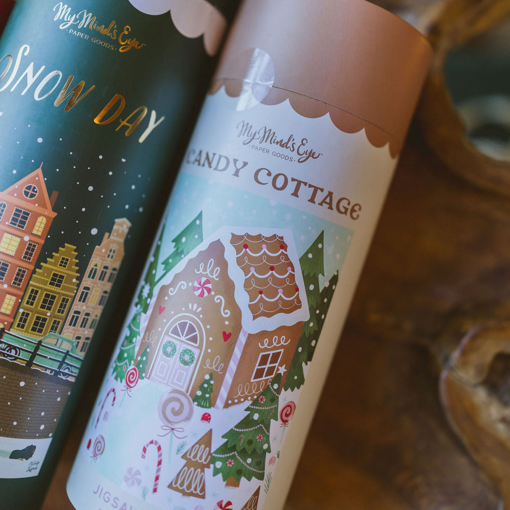 Gingerbread House Christmas Puzzle