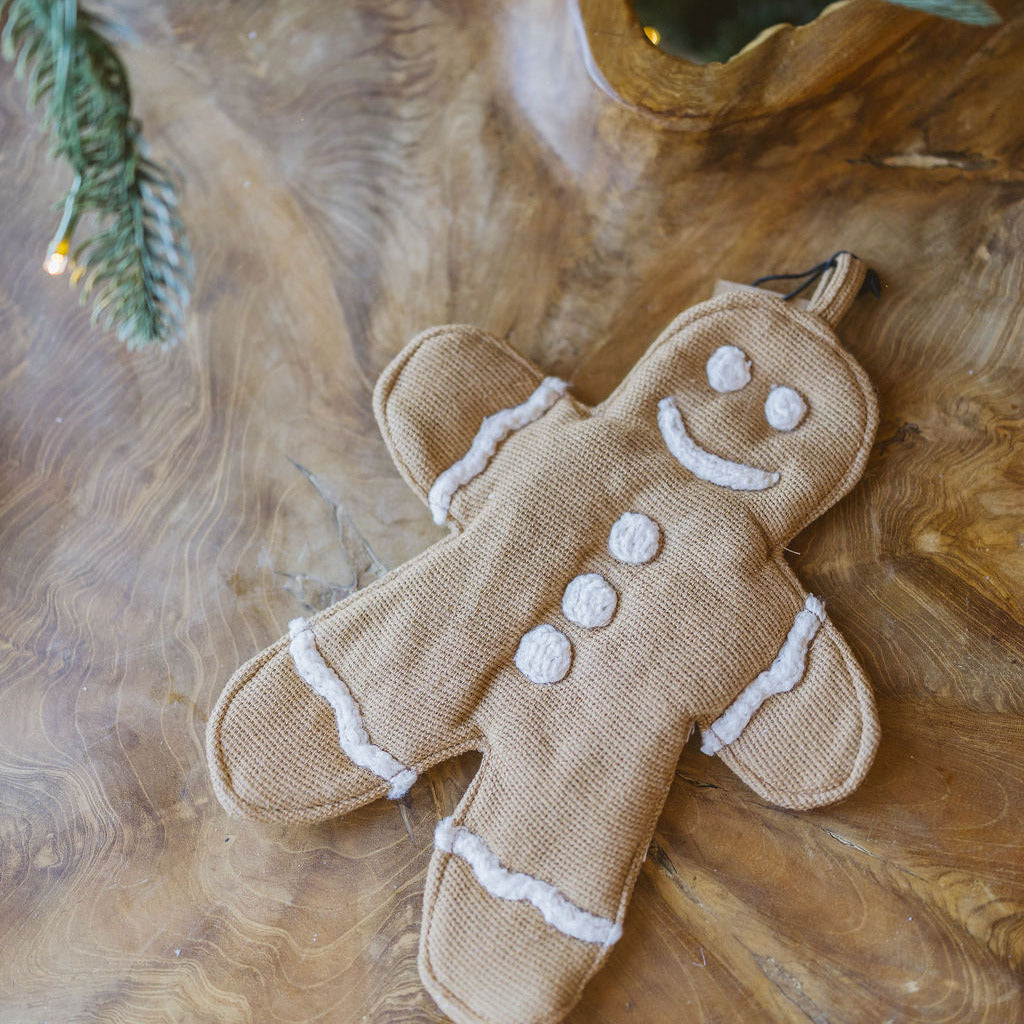 Gingerbread Shaped Pot Holder