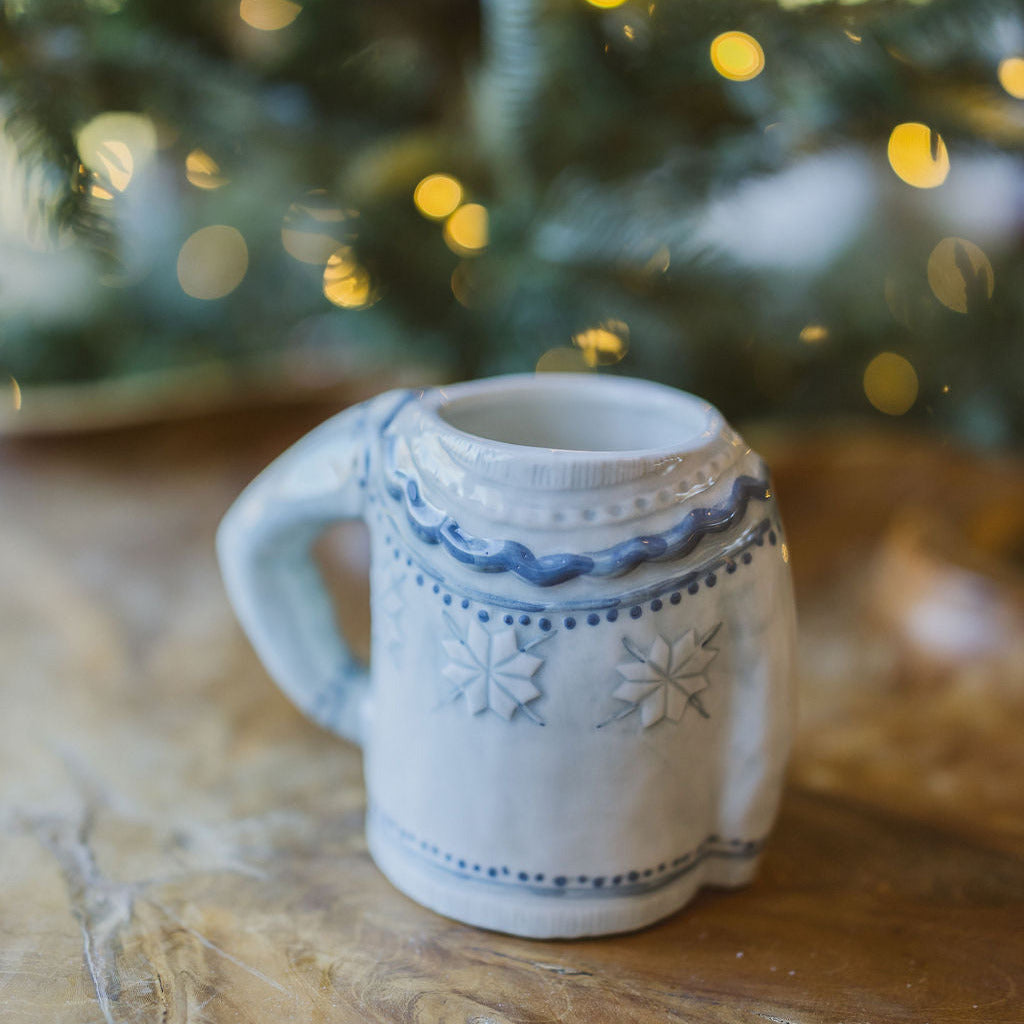 14 oz. Stoneware Sweater Mug