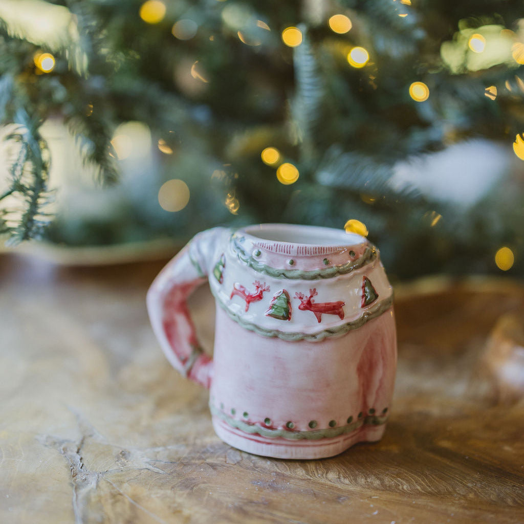 14 oz. Stoneware Sweater Mug