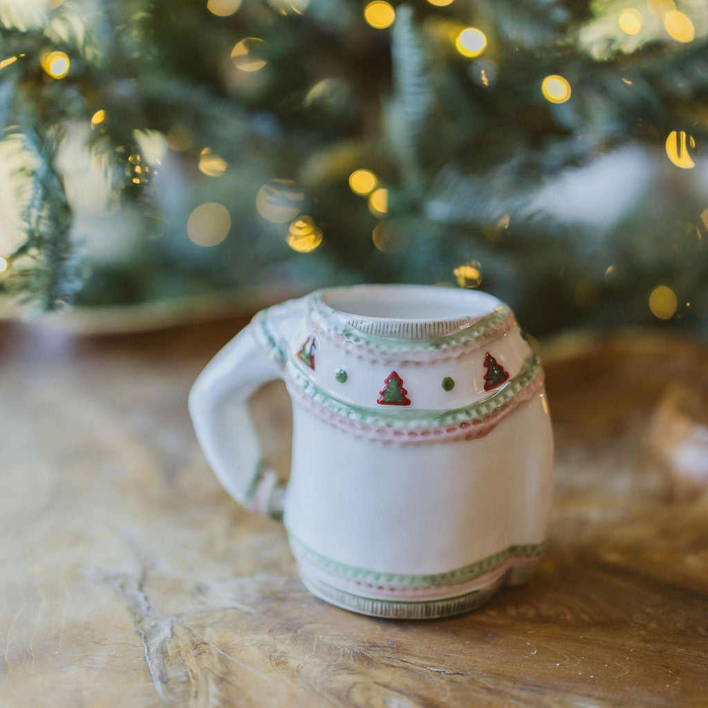 14 oz. Stoneware Sweater Mug