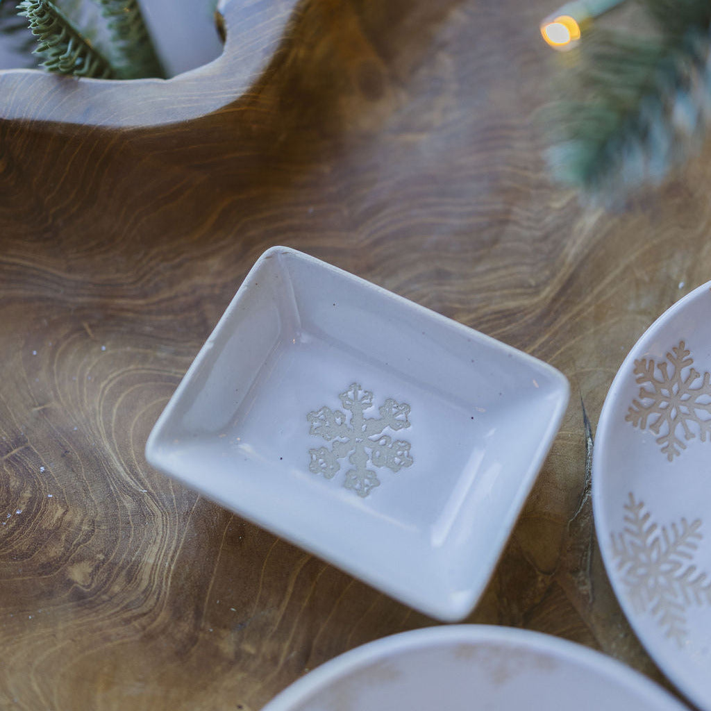 Snowflake Mini Tray
