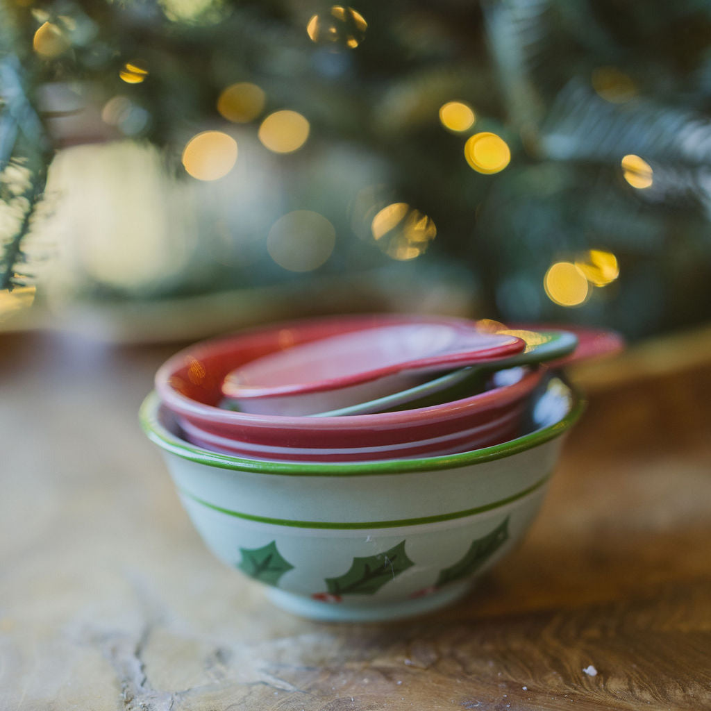 Christmas Prints Measuring Cups