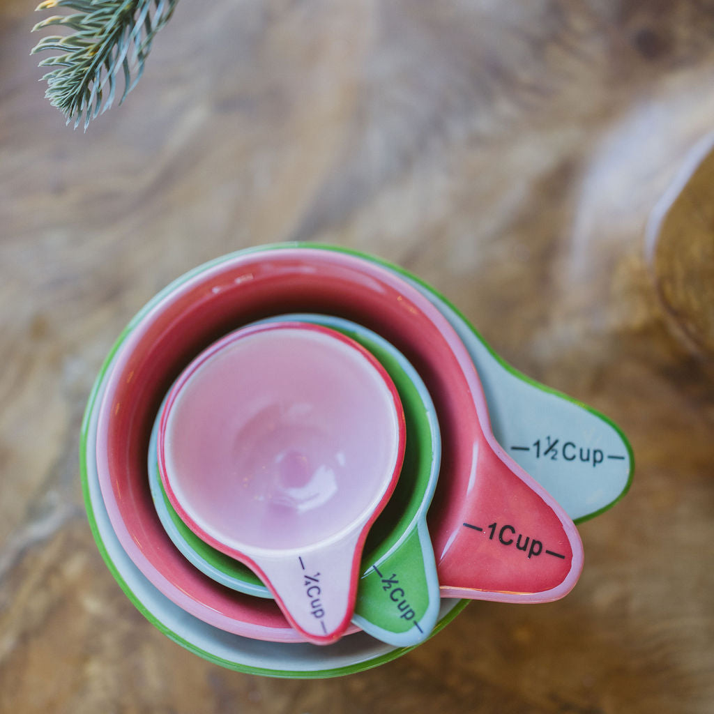 Christmas Prints Measuring Cups