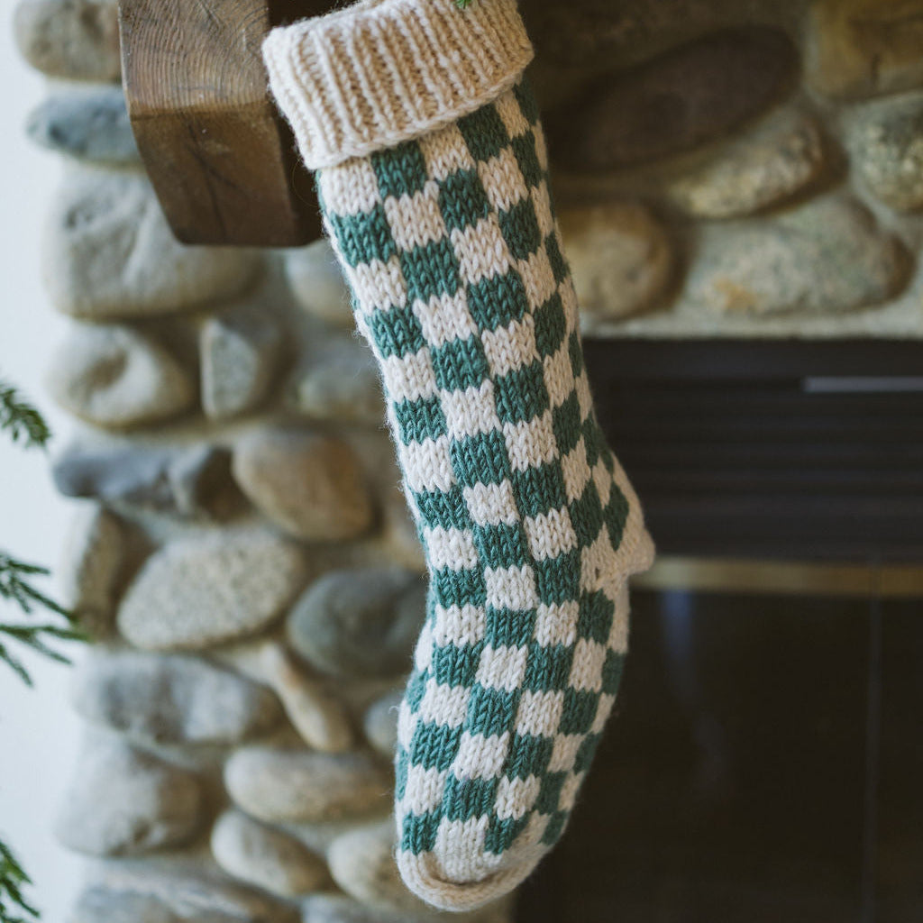 Damier Stocking - Green