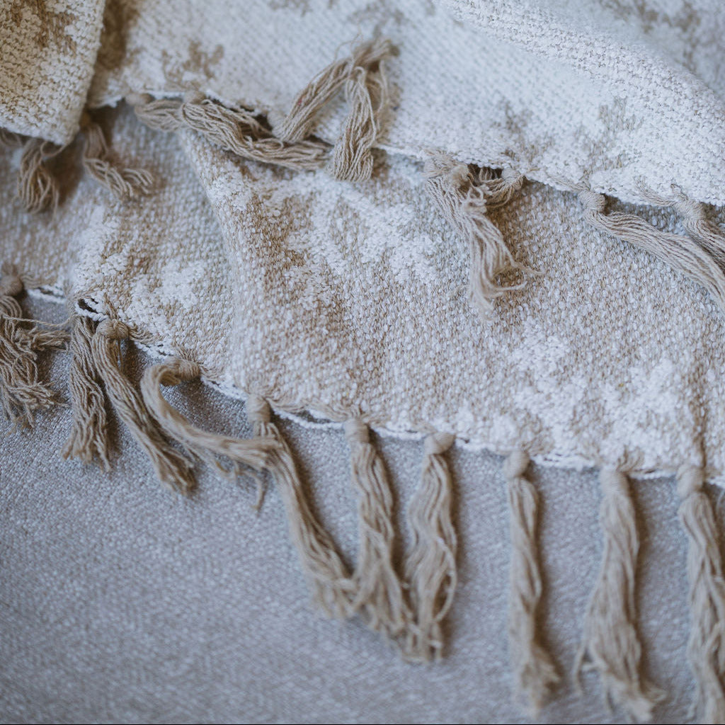 Woven Snowflake Throw