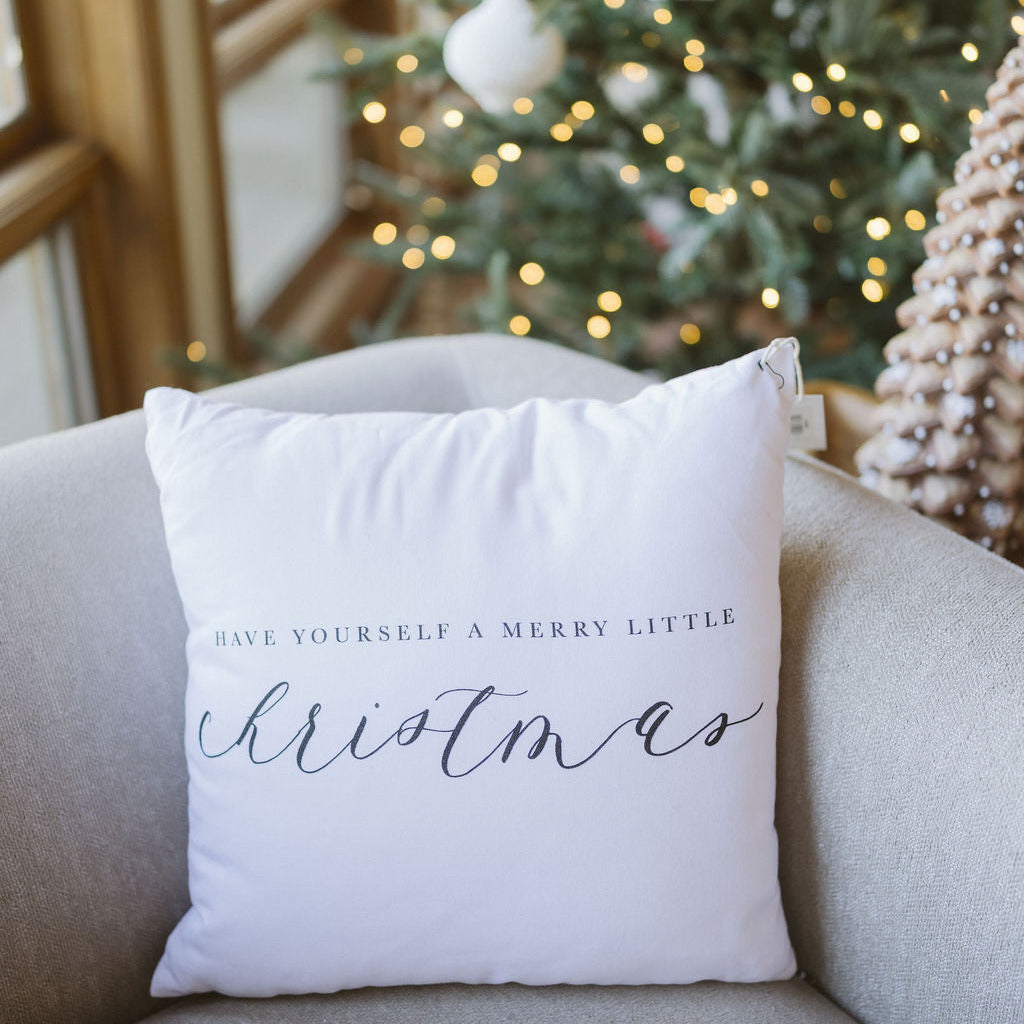 Merry Little Christmas Pillow