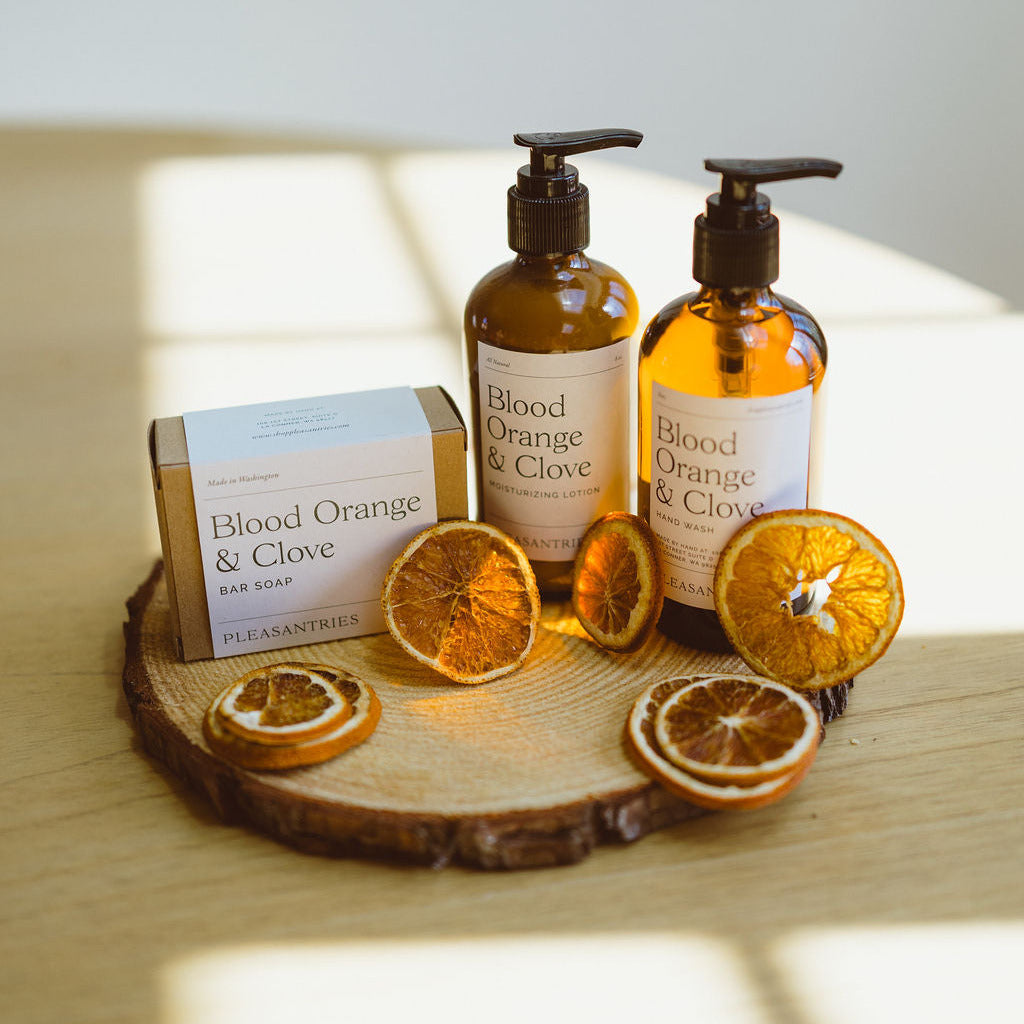 Blood Orange and Clove Bar Soap