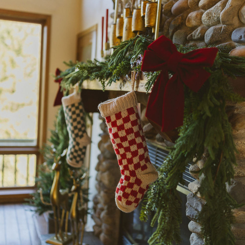 Damier Stocking - Green