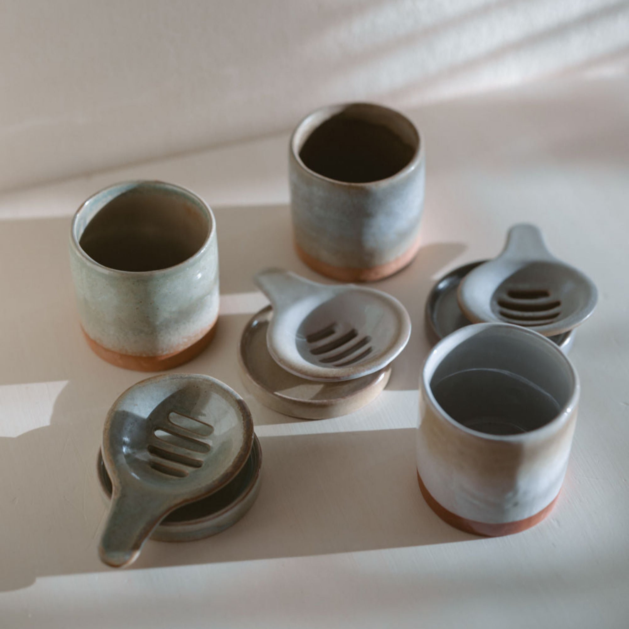 Pour Over Tea w/ Cup & Saucer