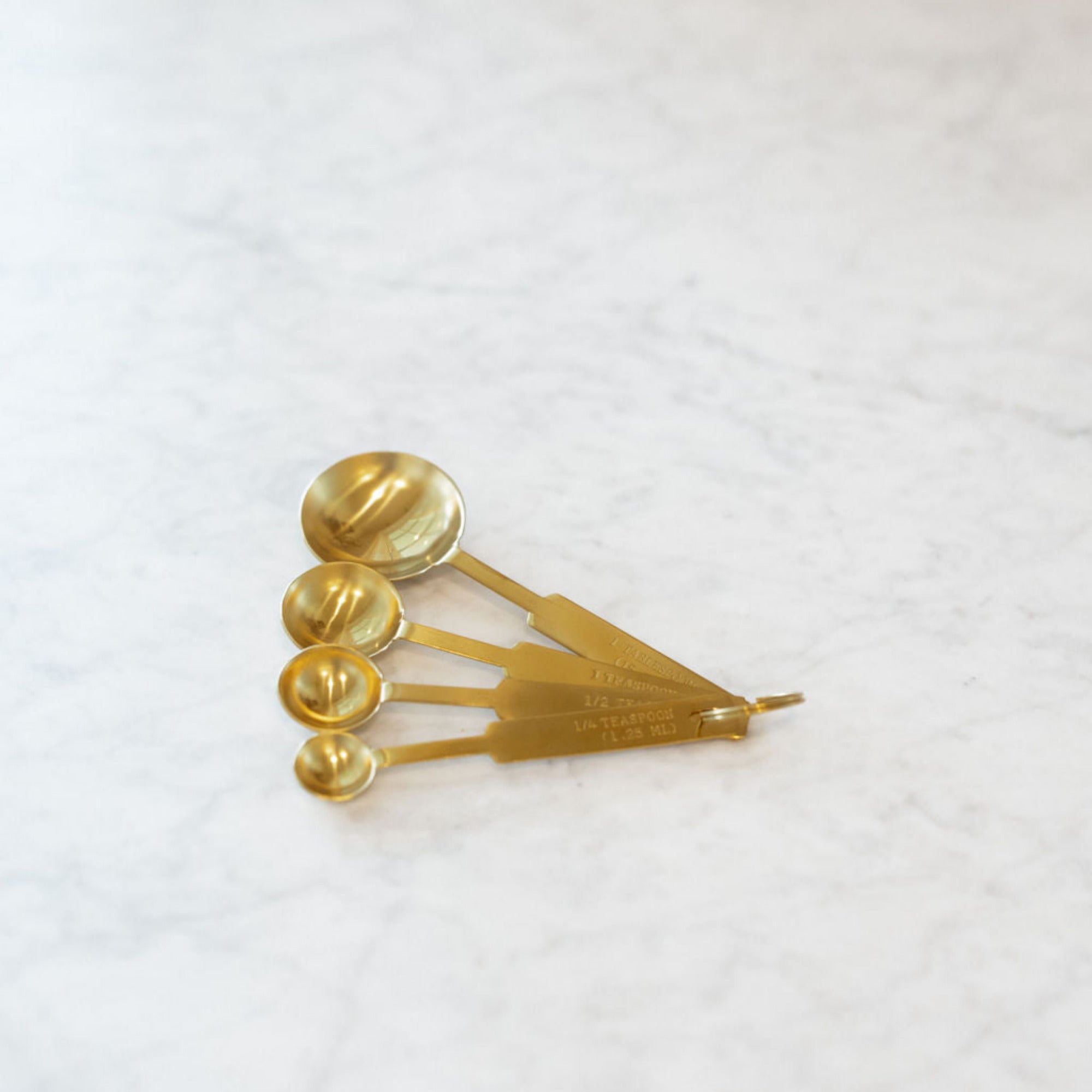 Gold Measuring Spoons