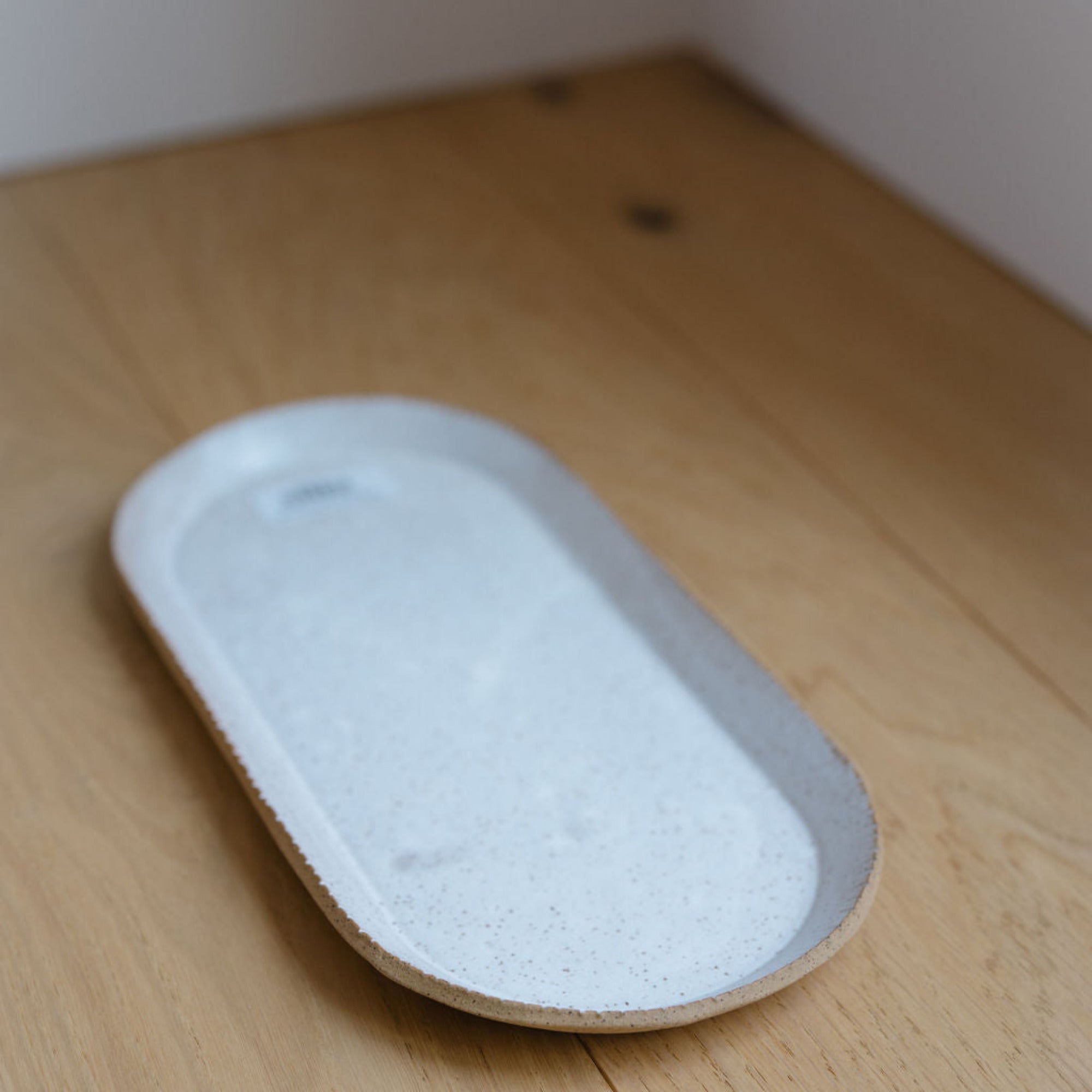 Oval Crimped Platter